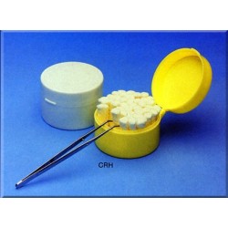 Cotton Roll Holder, blue
