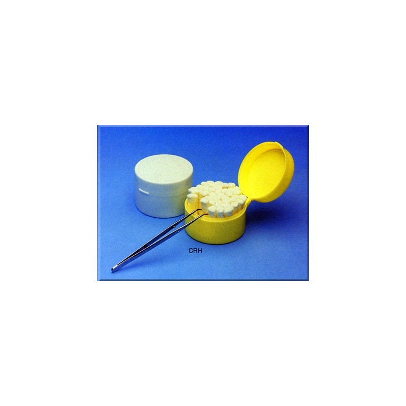 Cotton Roll Holder, blue