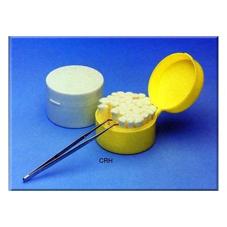 Cotton Roll Holder, blue