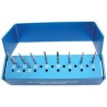 Veterinary bur Set #2 Kit(F.G. Surgical carbides) w/alum bur blo