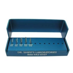 Veterinary bur Set # 5 Kit (FG finishing diamonds w/alum block