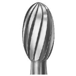 Burs F.G. 12 flute Football Shape (5pk.)