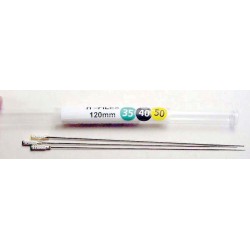 H-Files (120mm) 30mm working length  (#35, 40, 50) (3/pk.)