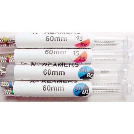 K-Reamers (60mm) Set of 18 assorted  (15 - 140, 1 ea.)