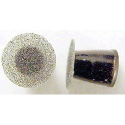 Composite sanding disks, Black coarse, mini (50/pk)