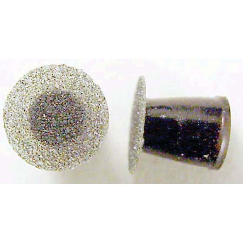 Composite sanding disks, Black coarse, mini (50/pk)