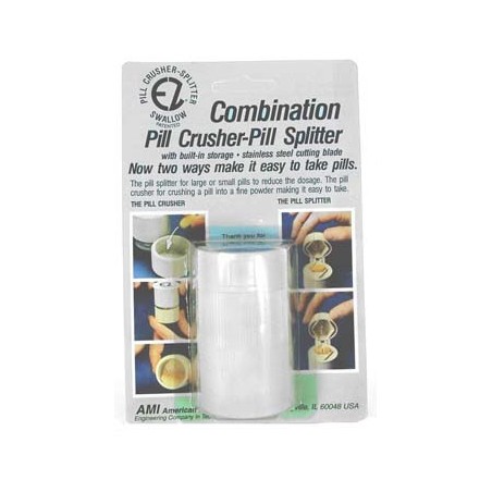 Pill crusher/splitter/container