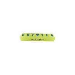 Pill reminder - medium yellow