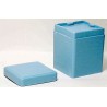 Sponge dispenser 2 in. x2 in. blue
