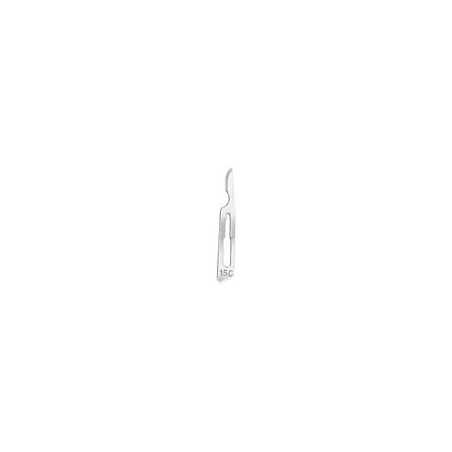 Scalpel blade, carbon steel #15C (100/pk)