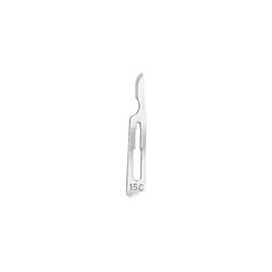 Scalpel blade, carbon steel #15C (10/pk)