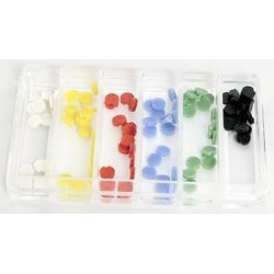 Endo stops 100/assorted (6 colors)