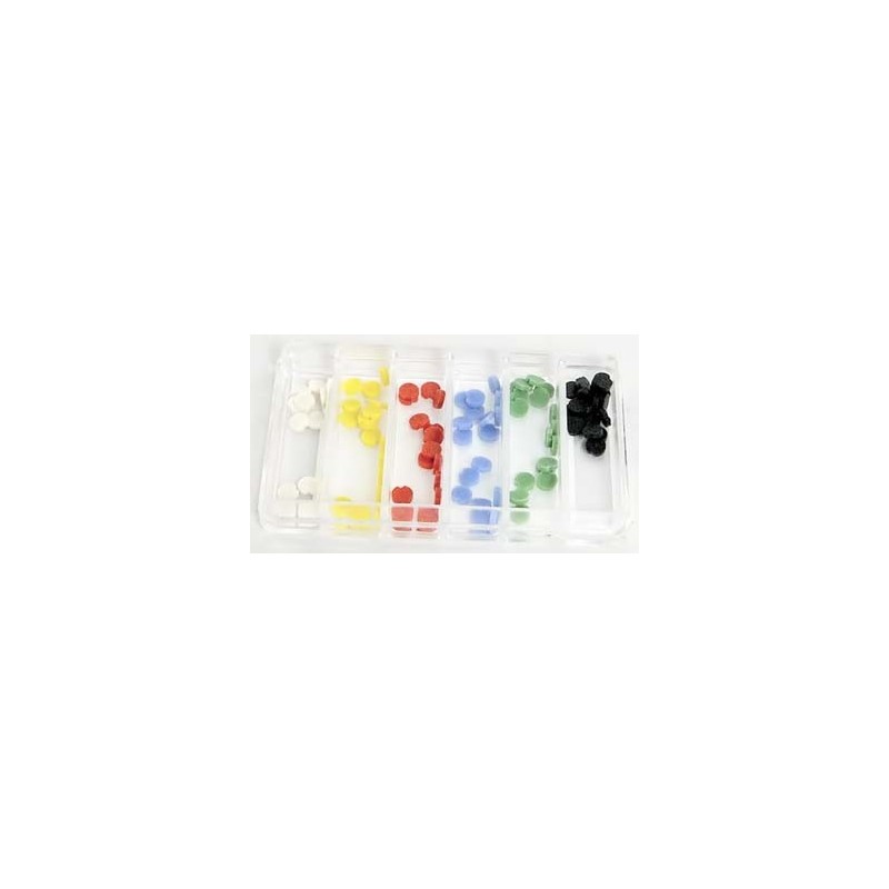Endo stops 100/assorted (6 colors)