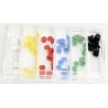 Endo stops 100/assorted (6 colors)