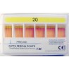 Gutta Percha Points (28mm) color coded #20