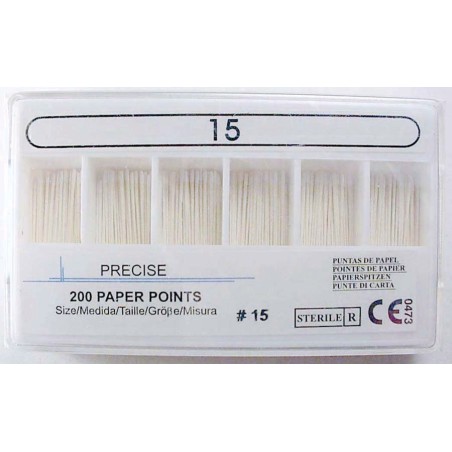 Paper point refills - 28 mm color coded #15