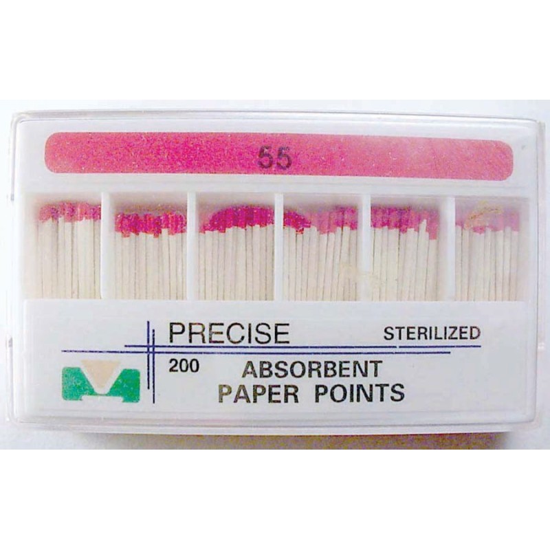 Paper point refills - 28 mm color coded #55