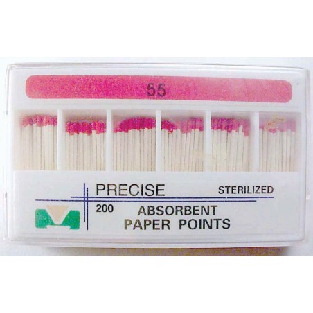 Paper point refills - 28 mm color coded #55