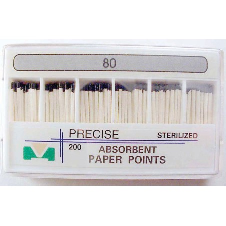 Paper point Refills- 28mm color coded #80