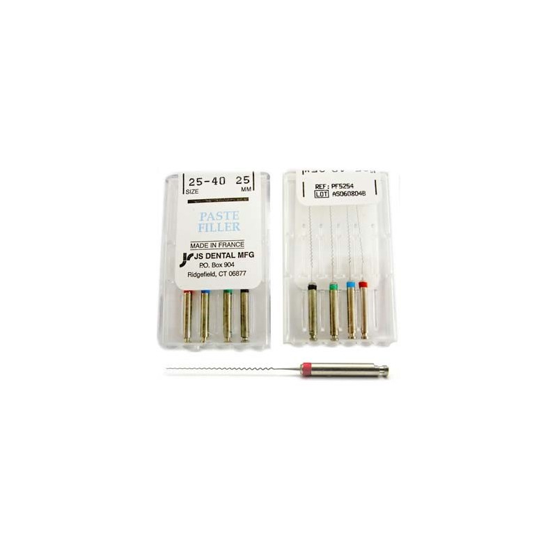 Lentulo spiral fillers - assorted 25mm  (set of 4)