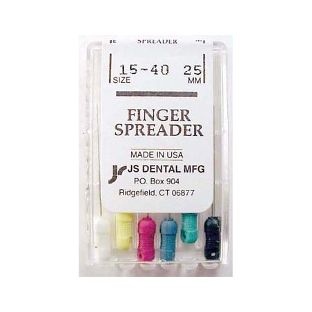 Finger spreaders - assorted 25mm  (set of 6)