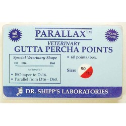 Parallax gutta percha 60mm Set (#90 #100 #110) 20 ea sz