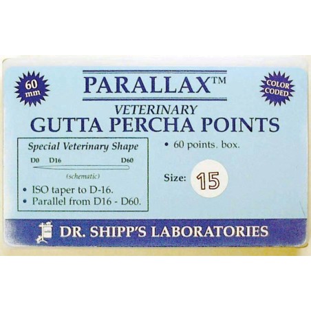 Parallax gutta percha refill 60's - 60mm #15