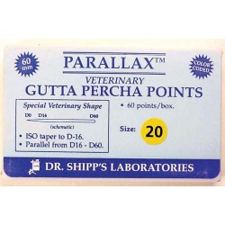 Parallax gutta percha refill 60's - 60mm #20