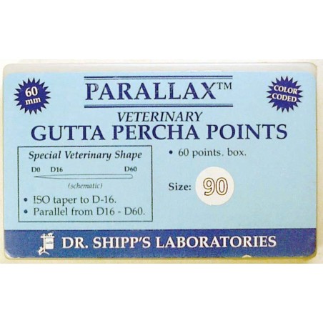 Parallax gutta percha refill 60's - 60mm #90