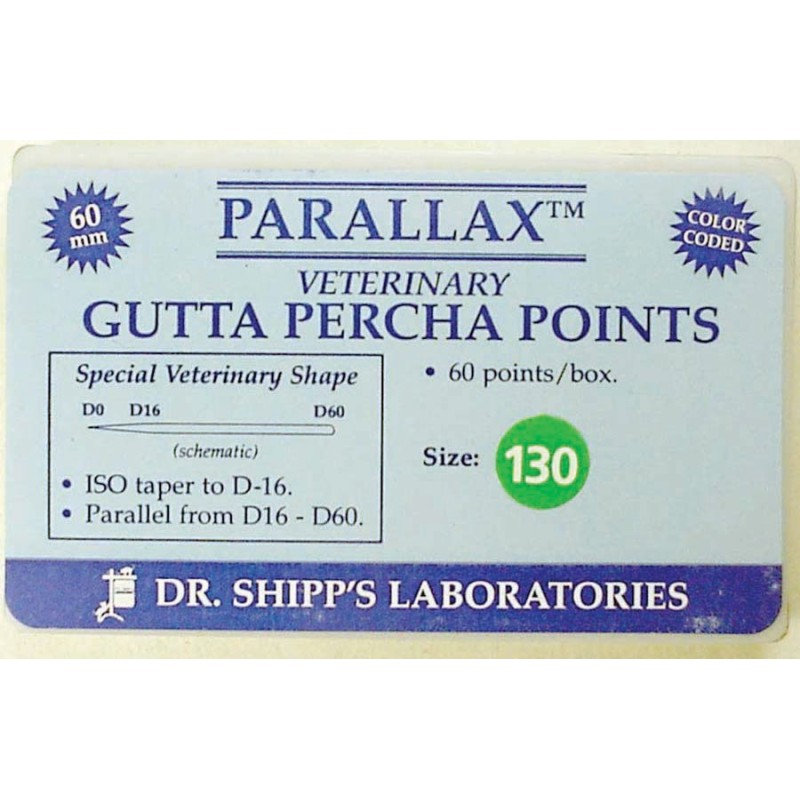 Parallax gutta percha refill 60's - 60mm #130