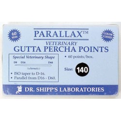 Parallax gutta percha refill 60's - 60mm #140