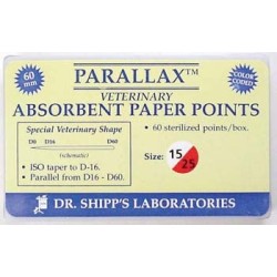 Parallax paper point 60mm Set (#15 #20 #25) 20 ea sz