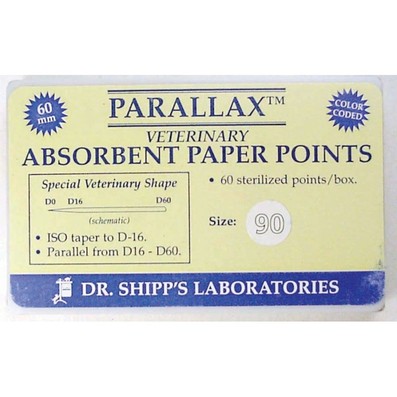 Parallax paper point refill 60's - 60mm #90