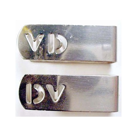 X-Ray film marker clips (SS) - VD/DV