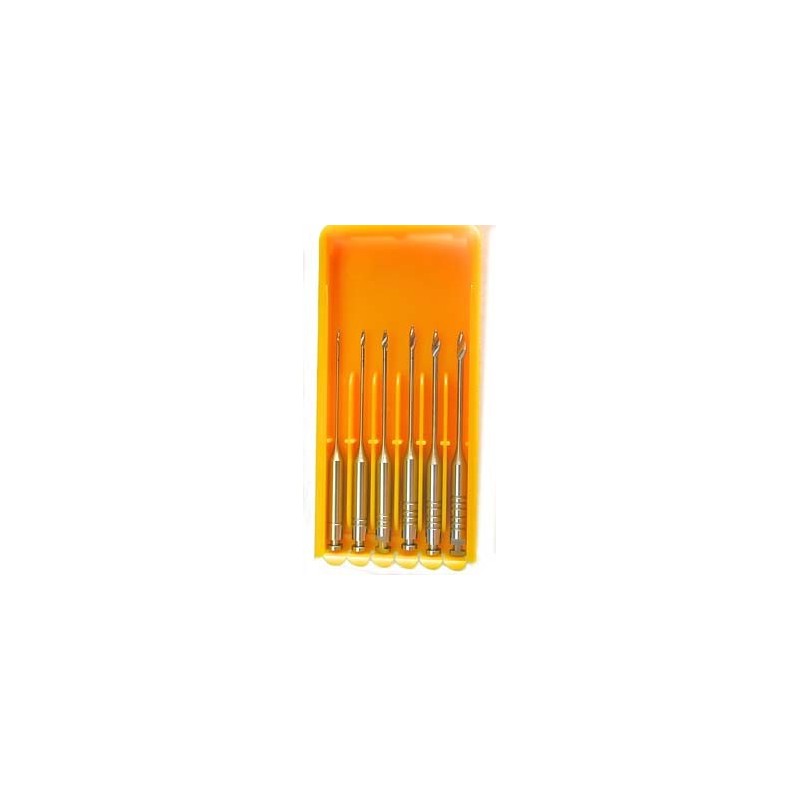 Gates Glidden drills 32mm (Set of 6) (S.S.)