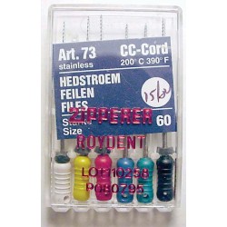 H-Files assorted (31 mm)(45-80-1 ea.) (6 pk.)