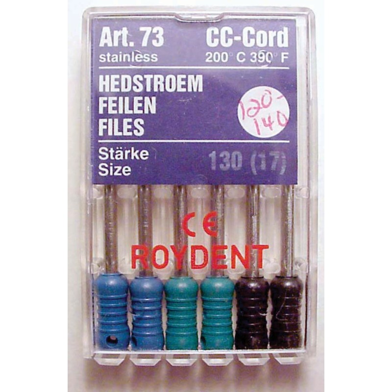 H-Files assorted (31 mm)(120-140-2 ea.) (6 pk.)