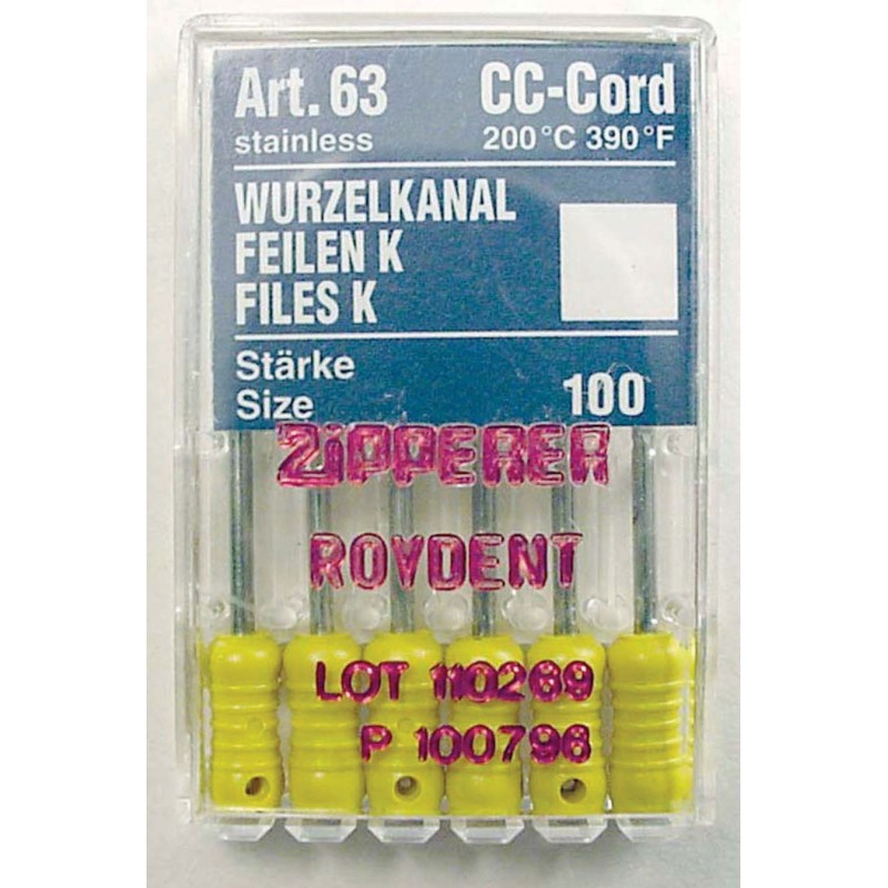 K-Files (31 mm) #100 (6 pk.)
