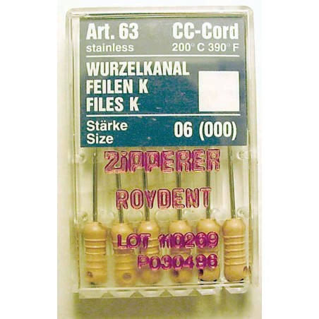 K-Files (21 mm) #6 (6 pk.)