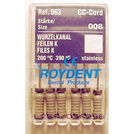 K-Files (21 mm) #8 (6 pk.)