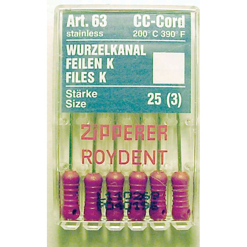 K-Files (21 mm) #25 (6 pk.)
