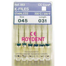 K-Files (21 mm) #45 (6 pk.)