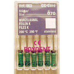 K-Files (21 mm) #70 (6 pk.)