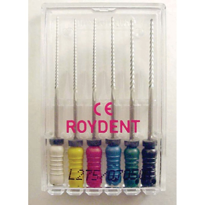 K-Files assorted (21 mm)(45-80, 1 ea.) (6 pk.)