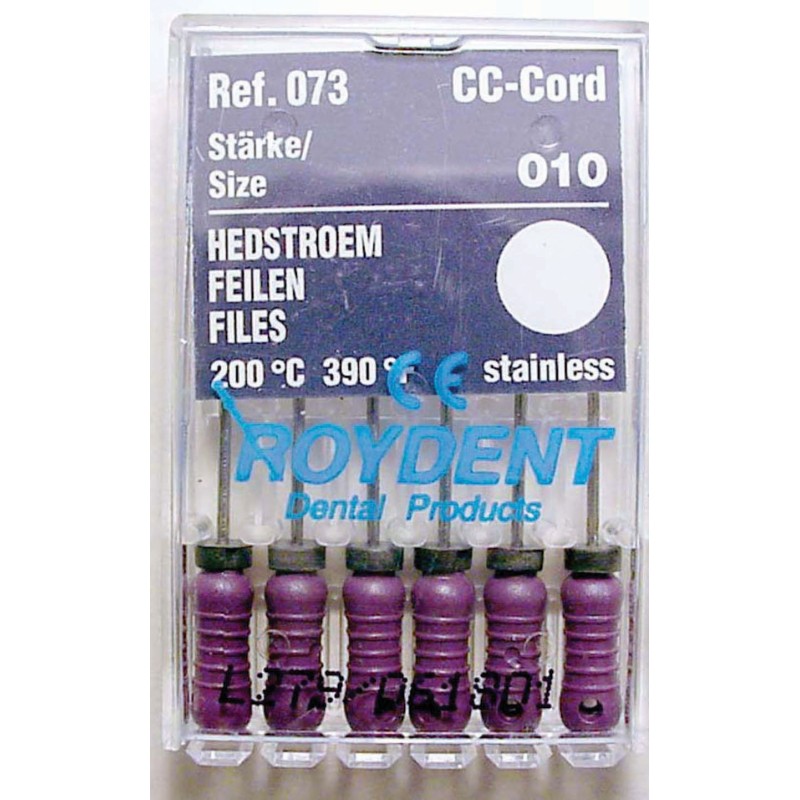 H-Files (21 mm) #10 (6 pk.)