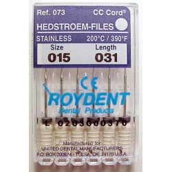 H-Files (31 mm) #15 (6 pk.)