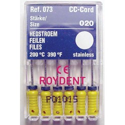 H-Files (21 mm) #20 (6 pk.)