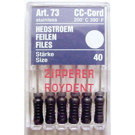 H-Files (21 mm) #40 (6 pk.)