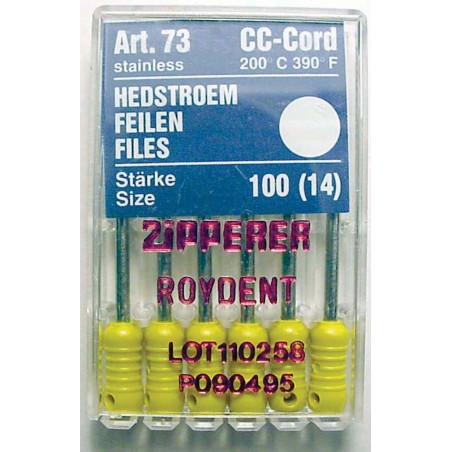 H-Files (21 mm) #100 (6 pk.)