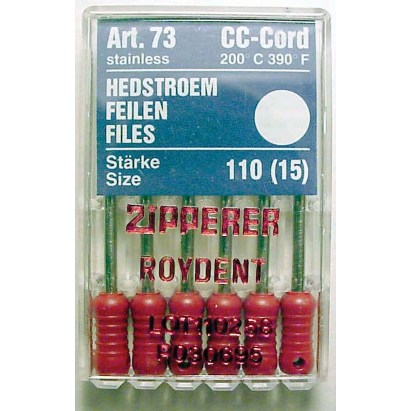 H-Files (21 mm) #110 (6 pk.)